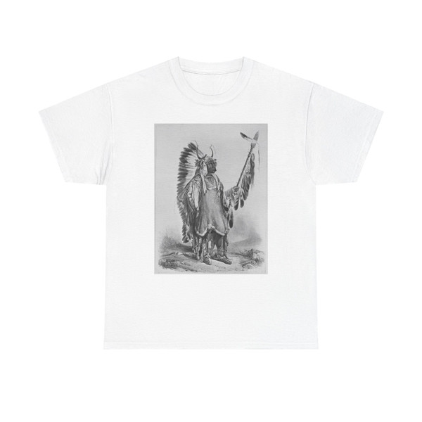 Four Bears (Mato-Tope), a Mandan chief, 1833 (Native Americans in Art) T-Shirt