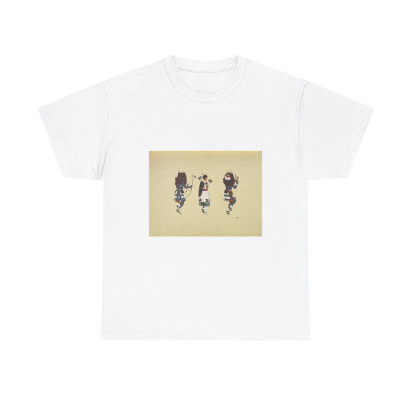 Herrera, Velino Shije (Ma Pe Wi) Buffalo Dance Figures (Native Americans in Art) T-Shirt