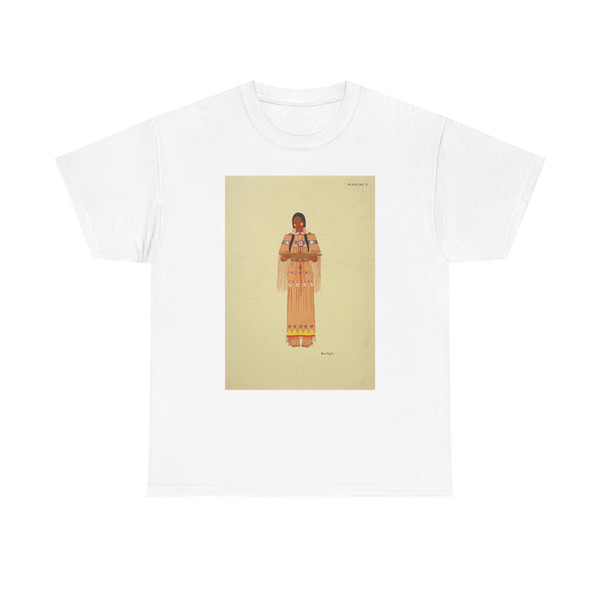 Blue Eagle, Acee (Che Bon Ah Bu La) Indian Maiden (Native Americans in Art) T-Shirt