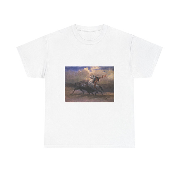 Albert Bierstadt - Sketch for 'The Last of the Buffalo' (Native Americans in Art) T-Shirt