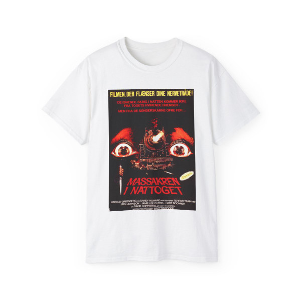 TERROR TRAIN (DANISH) 1980 Movie Poster - T-Shirt