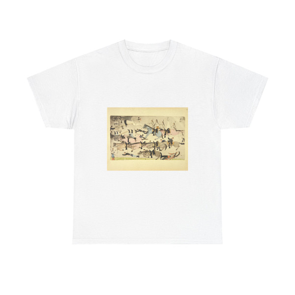 Bad Heart Bull, Amos (Tatanka Cante Sice) The End of the Battle 1 (Native Americans in Art) T-Shirt