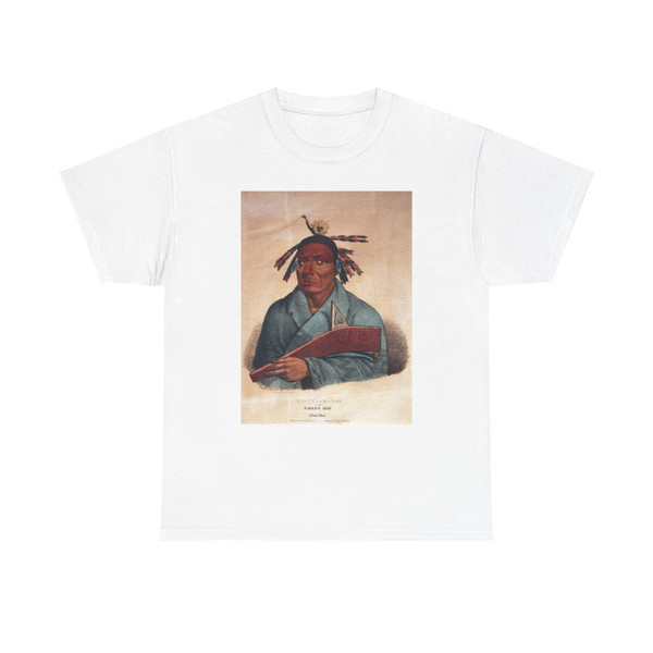 Lewis  J.O. - Waa-Top-e-Not (the Eagle's Bed), Fox Chief, 1835 (Native Americans in Art) T-Shirt