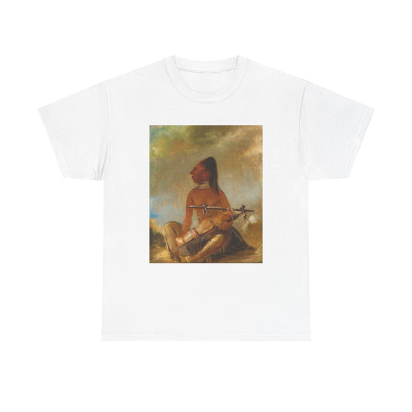 George Catlin (American artist, 1796-1872) Woman and Child, Showing How the Heads of Children are Flattened (Native Americans in Art) T-Shirt