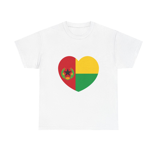 Heart Flag of Cape Verde 1975-1992 - T-Shirt