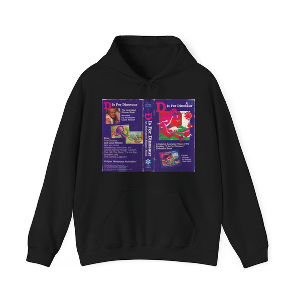 D IS FOR DINOSAUR (VHS COVER) Hoodie