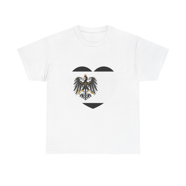 Heart Flag of Prussia 1892-1918 - T-Shirt