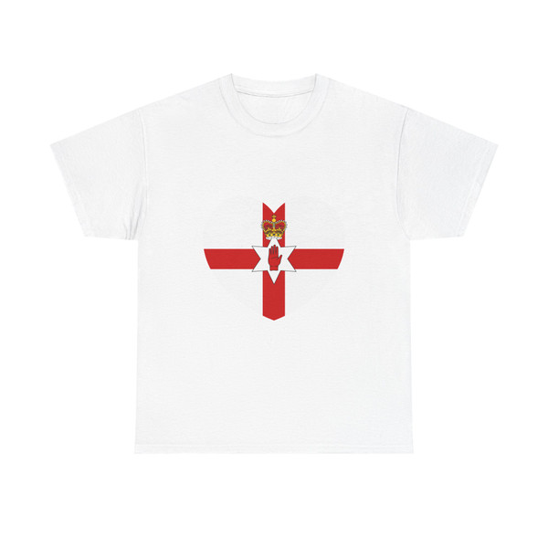 Heart Flag of Northern Ireland - T-Shirt