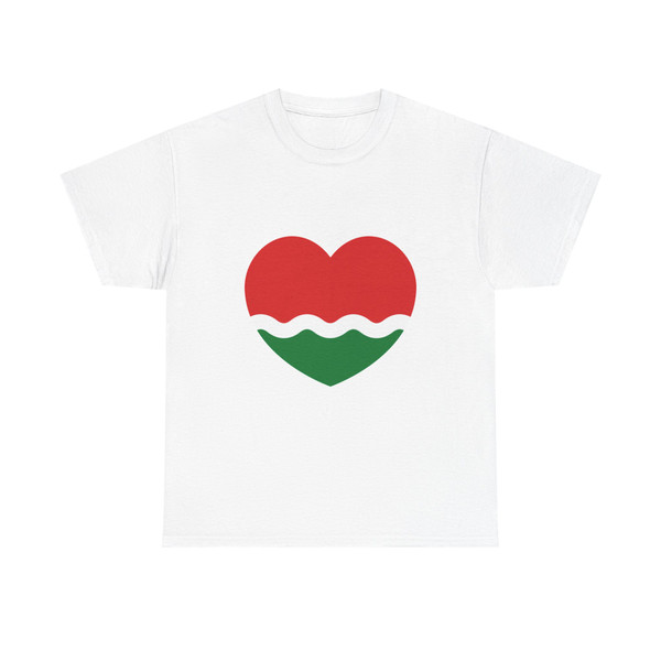 Heart Flag of the Seychelles 1977-1996 - T-Shirt