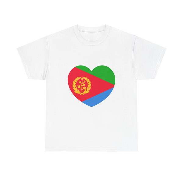 Heart Flag of Eritrea - T-Shirt