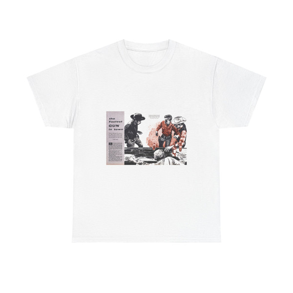 The Fastest Gun In Town, Male magazine, September 1956 - T-Shirt