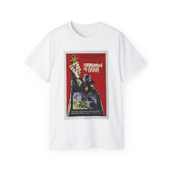 THE BROTHERHOOD OF SATAN 1971 Movie Poster - T-Shirt