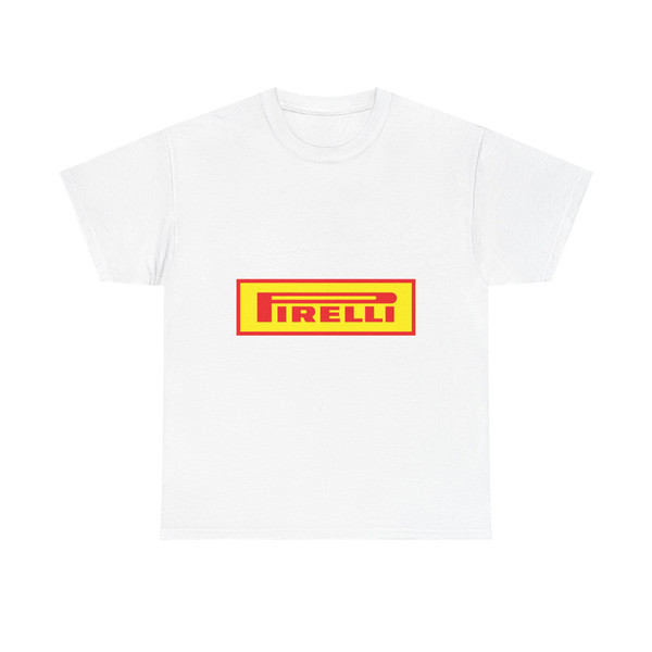 Pirelli C. & S.p.A. (background with border) (Logo) T-Shirt