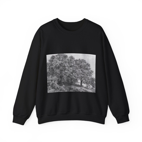 SHISKIN, Ivan Ivanovich - Lake 1880 (Artwork) Crewneck Sweatshirt