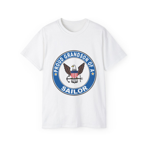 Proud Grandson of a Sailor (U.S. Navy) T-Shirt