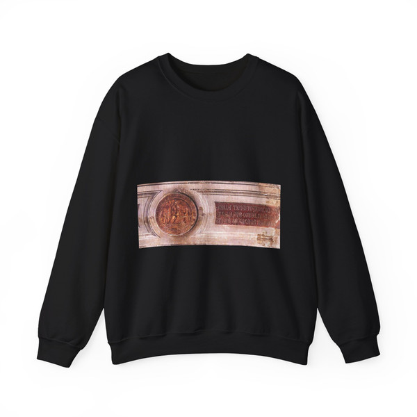 SIMONE MARTINI - Maesta (detail of the medallions)3 (Artwork) Crewneck Sweatshirt