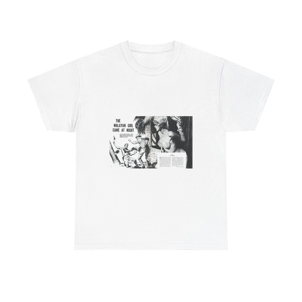 The Malayan Girl Came At Night, Exotic Adventures Vol. 1, No. 3 (1959) - T-Shirt