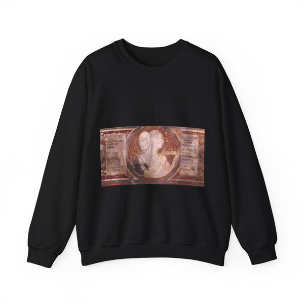 SIMONE MARTINI - Maesta (detail of the medallions)2 (Artwork) Crewneck Sweatshirt