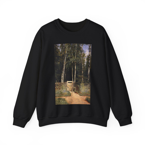 SHISKIN, Ivan Ivanovich - Ukalitki. Siverskaya 1874-1883 (Artwork) Crewneck Sweatshirt