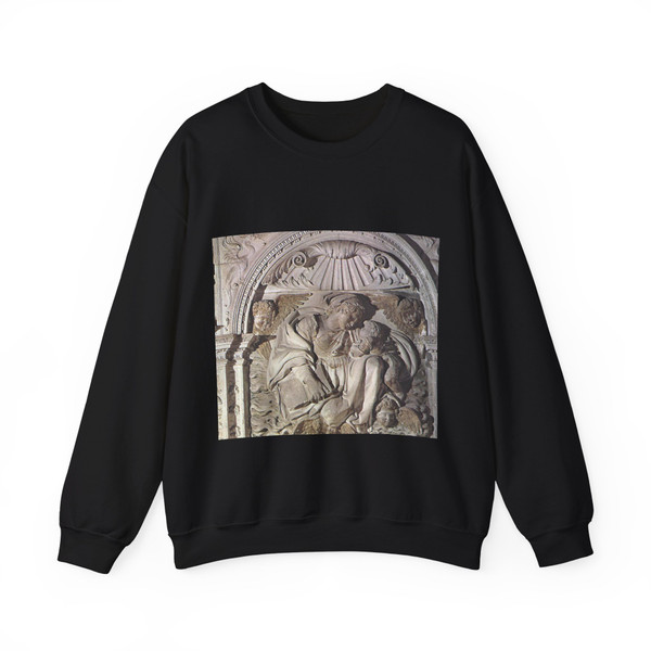 SILOE, Diego de - Virgin and Child (Artwork) Crewneck Sweatshirt