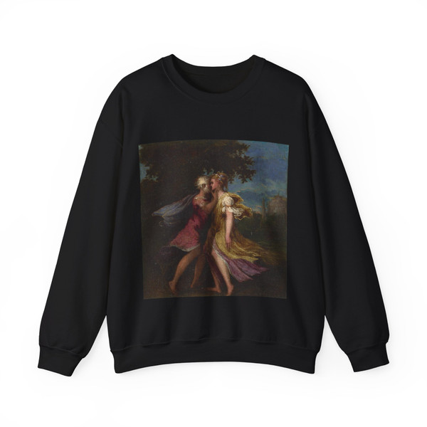 SCHIAVONE, Andrea - Jupiter seducing Callisto (Artwork) Crewneck Sweatshirt