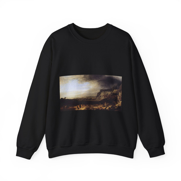 SEGHERS, Hercules - Mountainous Landscape (Artwork) Crewneck Sweatshirt