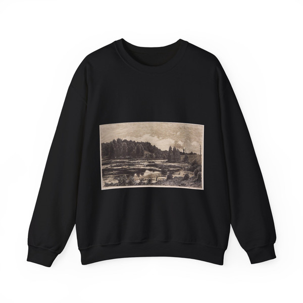 SHISKIN, Ivan Ivanovich - Swamp (Artwork) Crewneck Sweatshirt