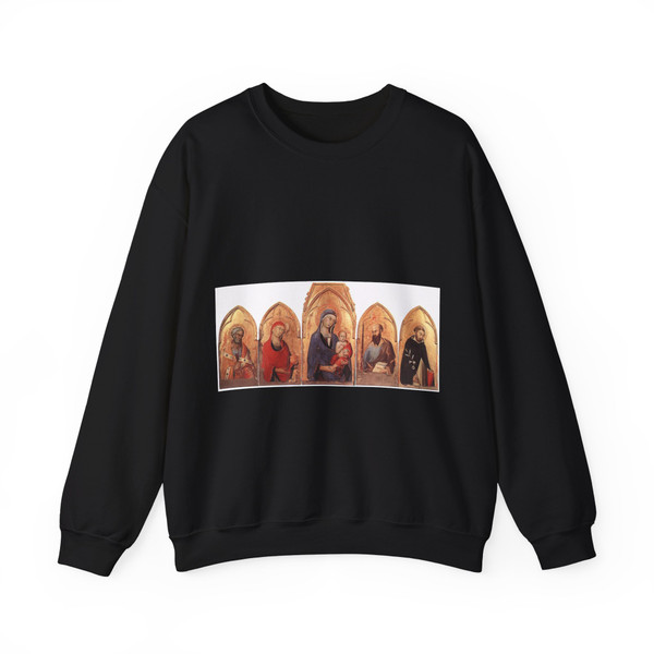 SIMONE MARTINI - Orvieto Polyptych (Artwork) Crewneck Sweatshirt