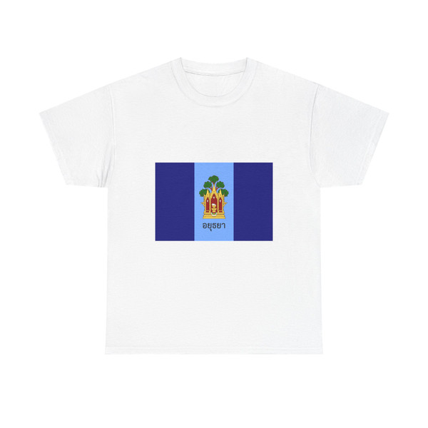 Flag of Phra Nakhon Si Ayutthaya Province Thailand - T-Shirt