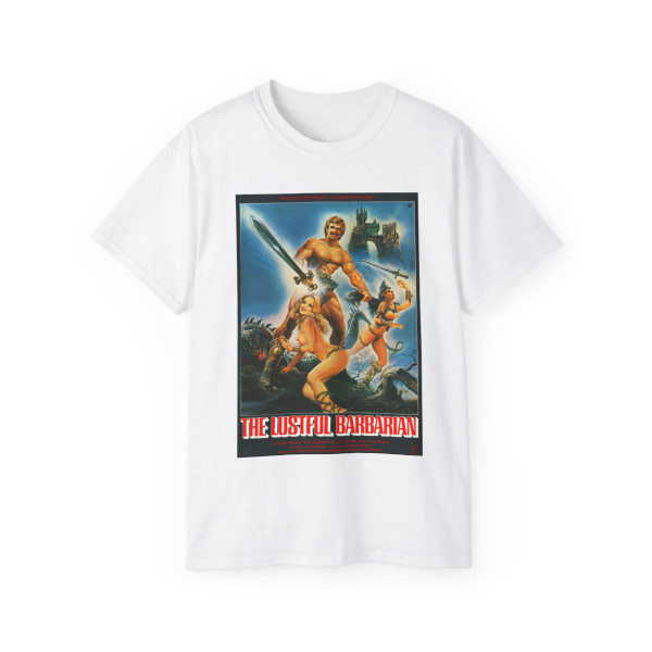 THE LUSTUL BARBARIAN (THE LONG SWIFT SWORD OF SIEGFRIED 1971 Movie Poster - T-Shirt