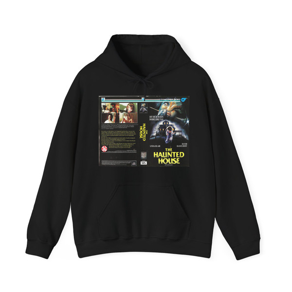 THE HAUNTED HOUSE (VHS COVER) Hoodie