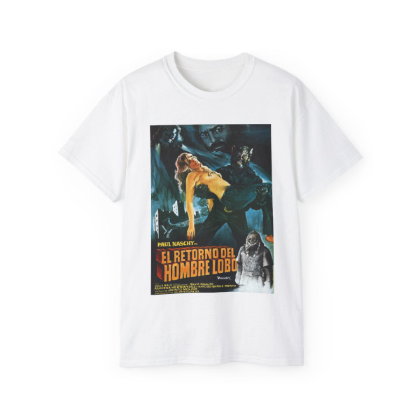 THE RETURN OF THE WOLF MAN 1957 Movie Poster - T-Shirt