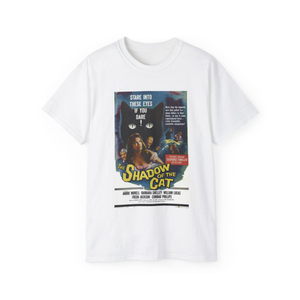 THE SHADOW OF THE CAT 1961 Movie Poster - T-Shirt