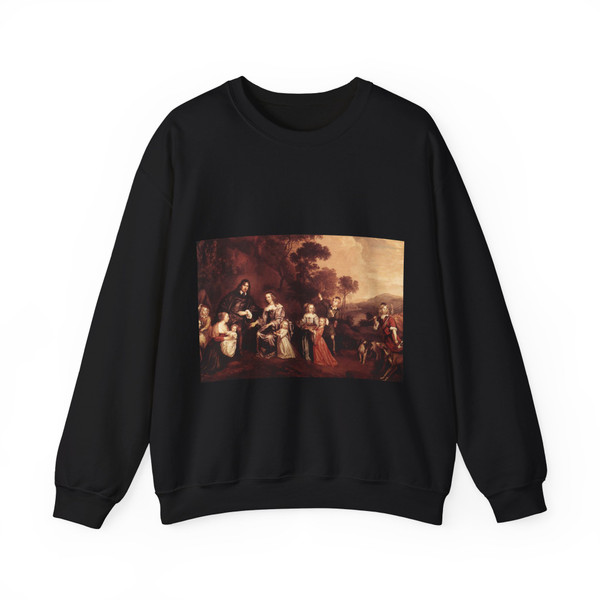 MIJTENS, Jan - The Family of Willem Van Der Does (Artwork) Crewneck Sweatshirt