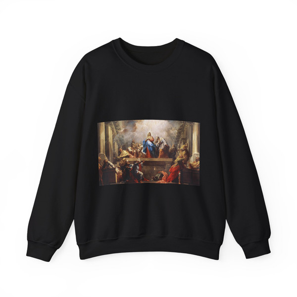 RESTOUT, Jean II - Pentecost (Artwork) Crewneck Sweatshirt