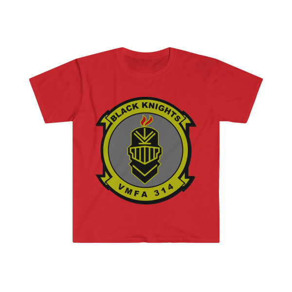 VMFA 314 Marine Fighter Attack Squadron 314 Black Knights (USMC) Unisex T-Shirt