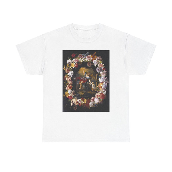 BRUEGHEL, Abraham - Garland of Flowers (Artwork) T-Shirt