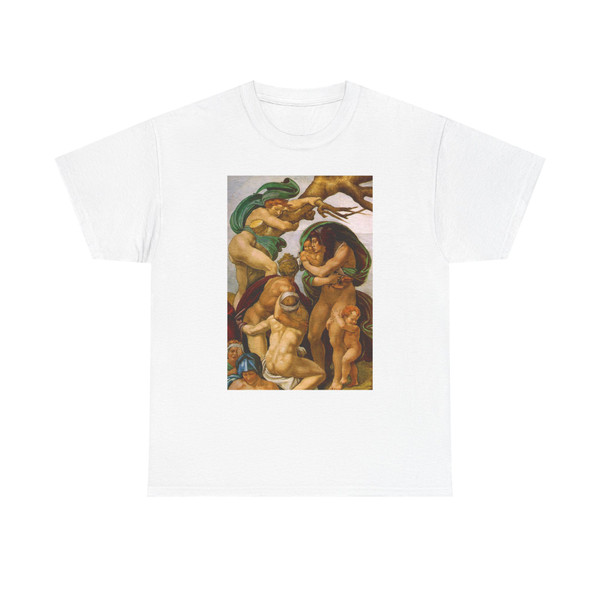 MICHELANGELO, Buonarroti - The flood 2 (Artwork) T-Shirt