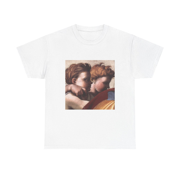 MICHELANGELO, Buonarroti - Zechariah (detail)2 (Artwork) T-Shirt