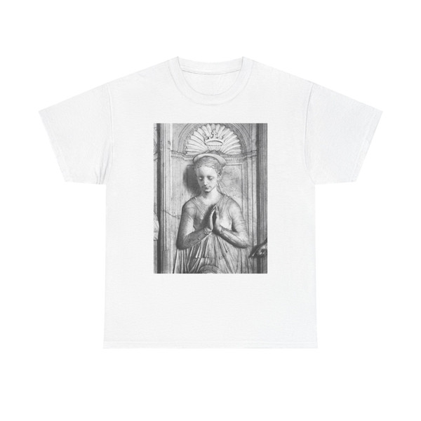 MINO da Fiesole - Madonna (detail) (Artwork) T-Shirt