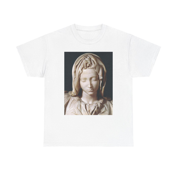 MICHELANGELO, Buonarroti - Pieta (detail) (Artwork) T-Shirt