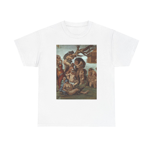 MICHELANGELO, Buonarroti - The Flood (Artwork) T-Shirt