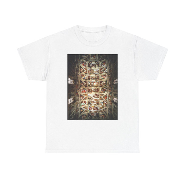MICHELANGELO, Buonarroti - The ceiling2 (Artwork) T-Shirt