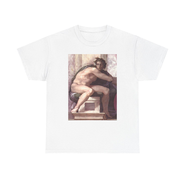 MICHELANGELO, Buonarroti - Ignudo991 (Artwork) T-Shirt
