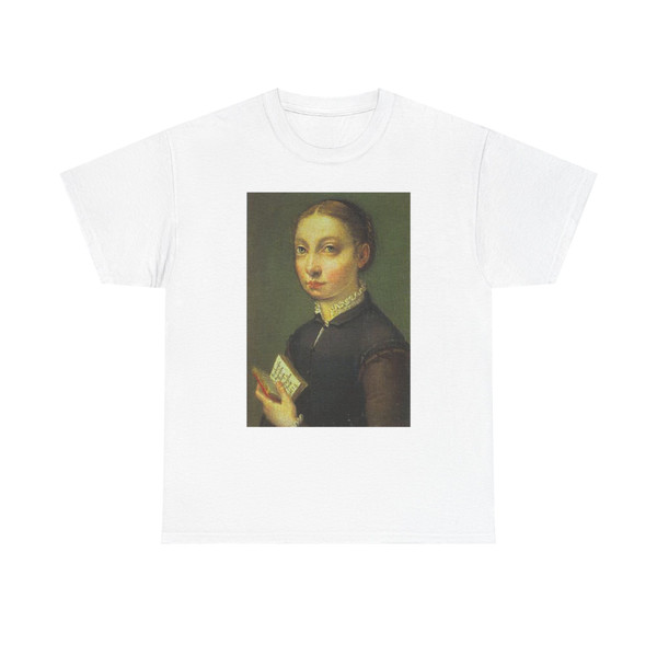 ANGUISSOLA, Sofonisba - Self-Portrait3 (Artwork) T-Shirt
