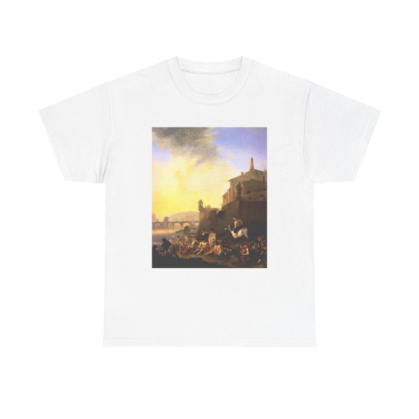 LINGELBACH, Johannes - Bathing Gypsies (Artwork) T-Shirt