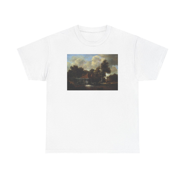 HOBBEMA, Meyndert - A Watermill (Artwork) T-Shirt