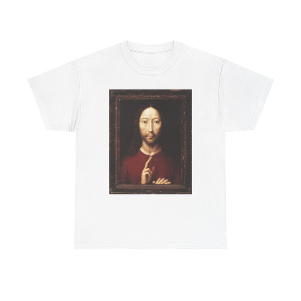 MEMLING, Hans -late- Christ Giving His Blessing (Artwork) T-Shirt