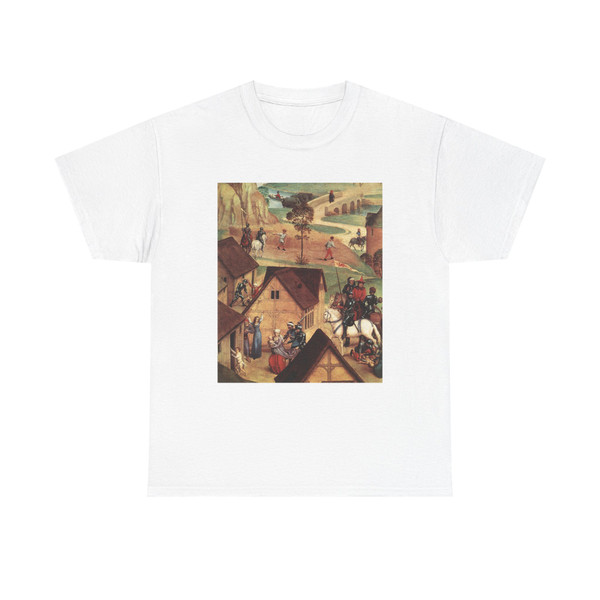 MEMLING, Hans -late- Advent and Triumph of Christ (detail) (Artwork) T-Shirt