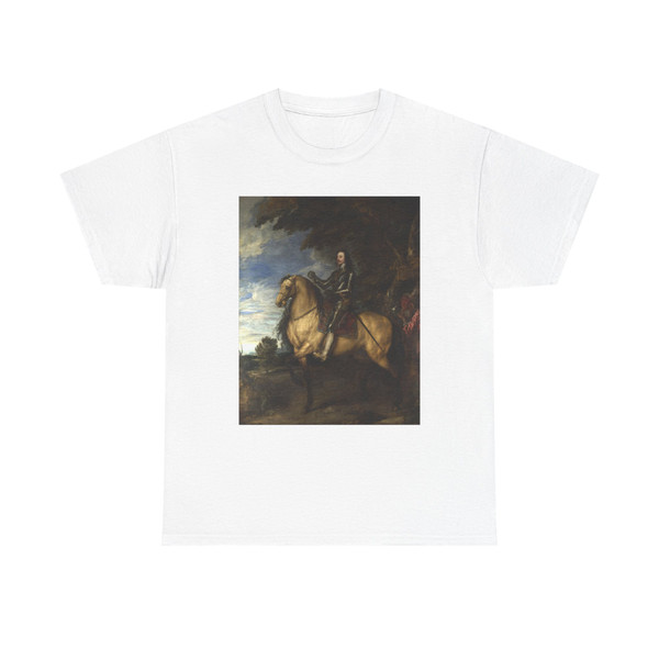 DYCK, Sir Anthony Van - Charles I on Horseback (Artwork) T-Shirt